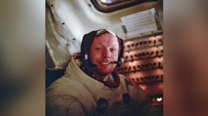 Neil Armstrong, el primer hombre en poner sus pies en la Luna. Foto agencias.