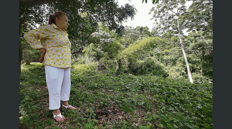 Obras. Los habitantes esperan que la institución les ayude con el problema de la cárcava.