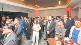 Celebración.Miembros de la comunidad turca e invitados especiales disfrutaron de un ambiente cargado de cultura, historia y amistad.