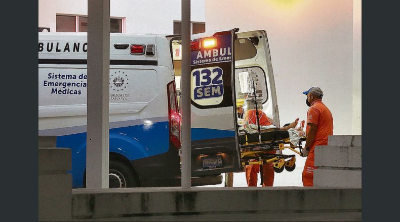 Brote. Fuentes del HNES afirmaron que los pacientes del Sara Zaldívar ingresaron el martes.