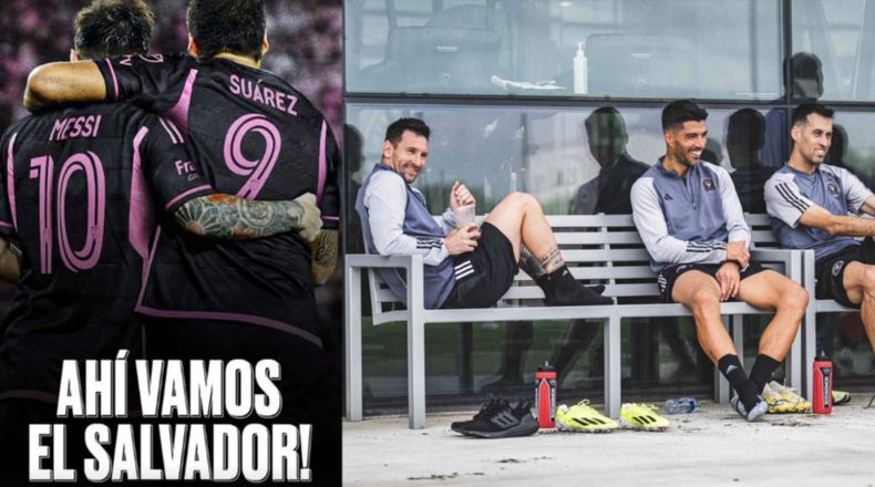 ¡Messi y Luis Suárez vienen a El Salvador! Así lo confirma esta publicación del Inter Miami