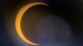 El eclipse total de Sol visible en Norteamérica, el cual se presentará como un eclipse parcial en El Salvador y el resto de países de Centroamérica.