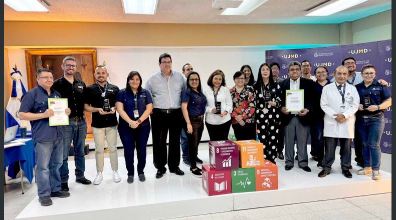 Apuesta a la Proyección Social. La Universidad Dr. José Matías Delgado ejecutó 128 proyectos con participación de 2,198 estudiantes y 84 docentes de 78 cátedras, como parte de la Proyección Social Universitaria UJMD. Foto: LPG/ Cortesía.