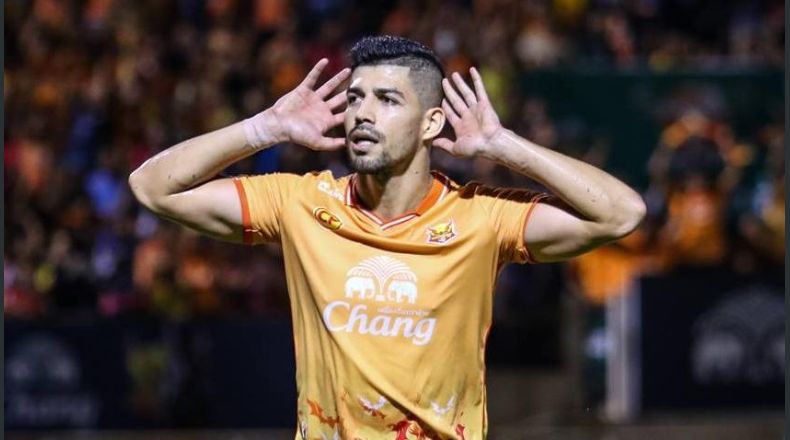 Nelson Bonilla sigue anotando goles con el Sukhothai en Tailandia