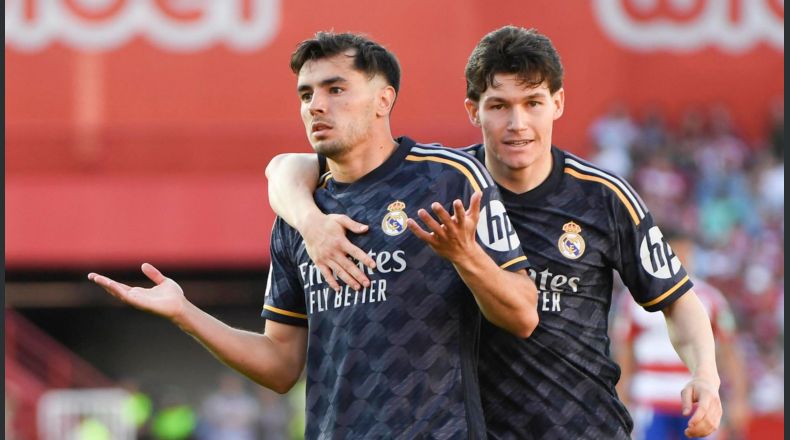 Real Madrid goleó al Granada y sigue celebrando el título de liga