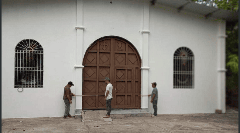 LPG/Cortesía. El campanario será construido en la facha del templo, indicaron los organizadores.