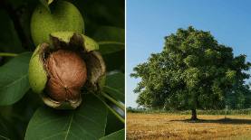 El nogal tiene grandes propiedades curativas y se utiliza como remedio natural.