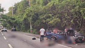 Cuatro personas habrían fallecido en un accidente de tránsito en carretera a Comalapa. Foto: Cortesía