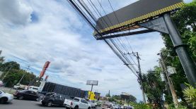 Pantallas publicitarias ubicadas en el bulevar de Los Próceres y otros puntos de San Salvador y Santa Tecla fueron objeto de un ataque cibernético. Foto: LPG/ Michael Huezo.