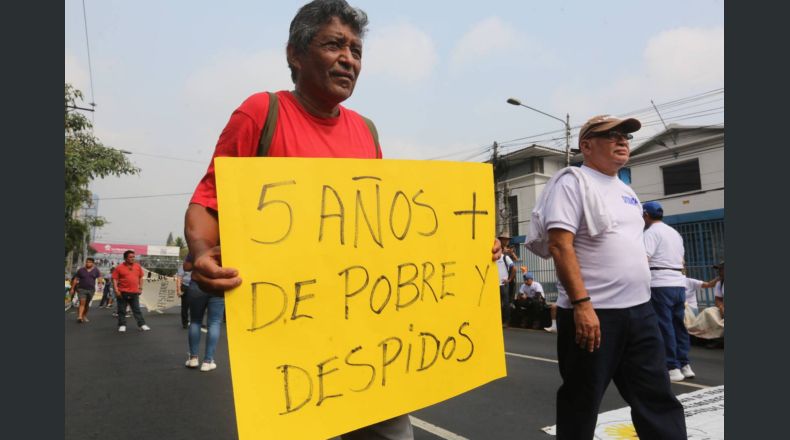 El 1 de mayo pasado, en el marco del Día Internacional de los Trabajadores, organizaciones salvadoreñas denunciaron despidos y capturas de líderes sindicales.