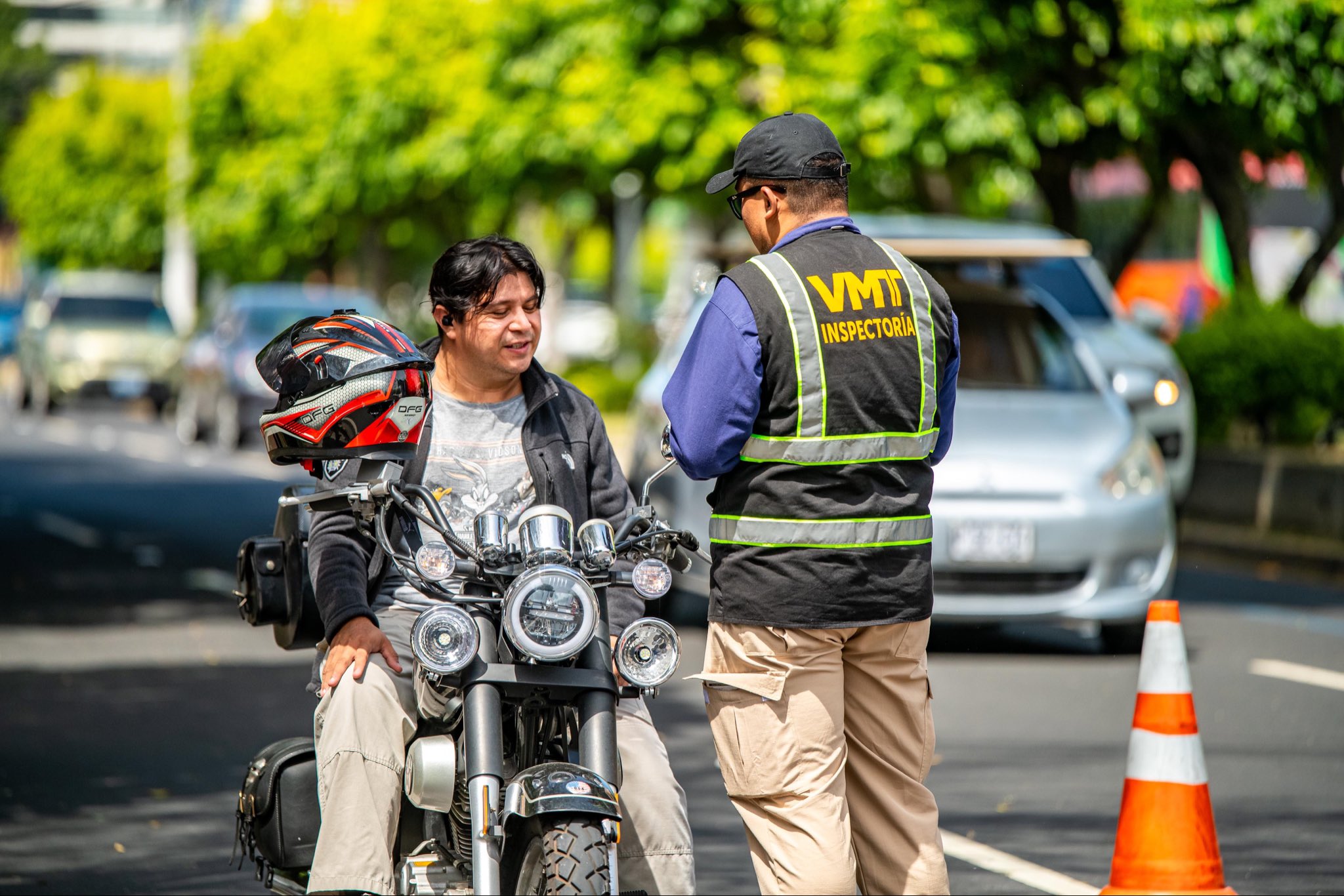 El MOP explicó que para evitar accidentes de tránsito realiza periódicamente controles en diferentes puntos del país. / FOTO CORTESÍA MOP.