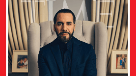 Nayib Bukele accedió a dar una entrevista, la primera en cuatro años, al medio estadounidense Time.