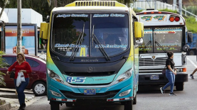 Los empresarios pretenden unir rutas en el AMSS para optimizar el servicio. Presentarán la propuesta al Gobierno. / FOTO CORTESÍA MESA NACIONAL DE TRANSPORTE.