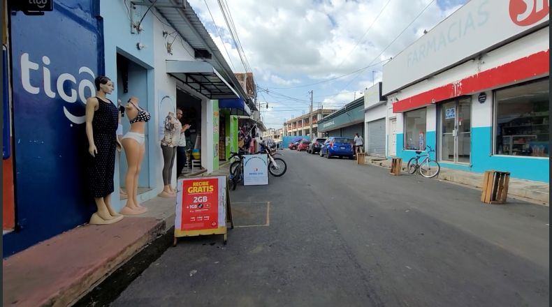 Alcaldía de Santa Ana Oeste pretende realizar un reordenamiento del distrito de Chalchuapa. Fotos LPG: Oscar Reyes.