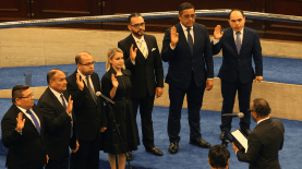 Los siete nuevos magistrados de la Corte Suprema de Justicia (CSJ) elegidos por la Asamblea Legislativa el 23 de septiembre de 2024.