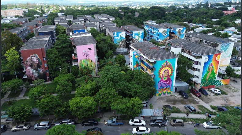 Vista aérea del Centro Urbano 