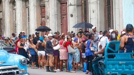 La tormenta tropical Óscar ha perdido fuerza tras su paso por Cuba. Foto: EFE.