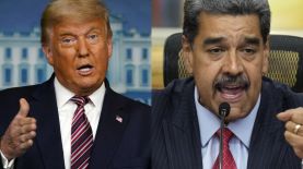 Donald Trump y Nicolás Maduro. Fotos: AP.