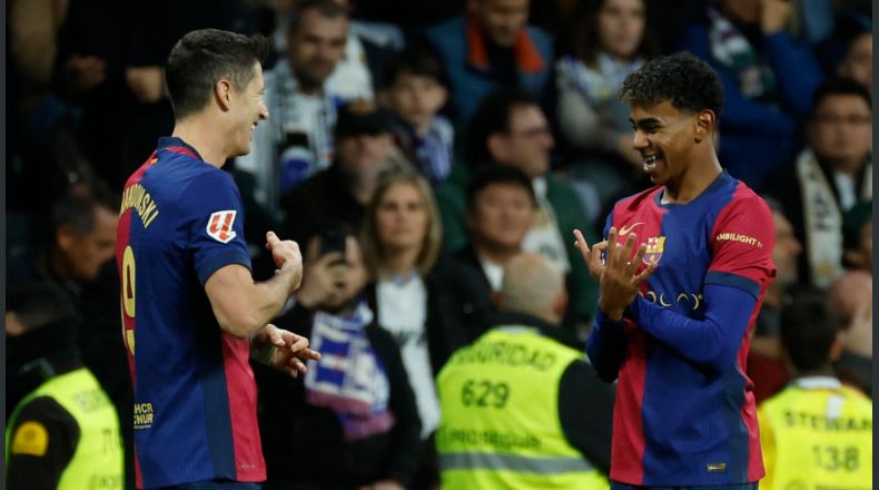 El Barcelona le pegó un baile al Real Madrid y le gana 0-4