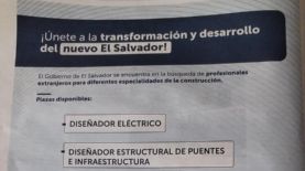 Nuevas Ideas rechaza priorizar contratación de salvadoreños.