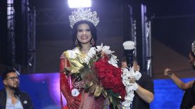 Julissa Valeria Mejía Díaz de 18 años, representante de colonia Belén, es la reina del 65 carnaval de San Miguel. 