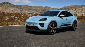 Elegancia. El nuevo Macan eléctrico, presentado en la Riviera Maya, destaca por su diseño moderno y deportivo que armoniza con cualquier entorno. LPG/Cortesía