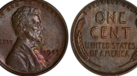 El centavo con el rostro de Lincoln 1943 es un ejemplar realmente raro.  Foto: PCGS