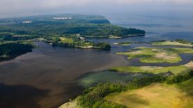 La bahía de Chesapeake es el mayor estuario de los Estados Unidos de América.