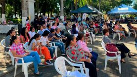 Mujeres de diferentes sectores y organizaciones participaron del acto conmemorativo del Día Internacional de la Eliminación de la Violencia contra la Mujer. Foto: Cindy Castillo