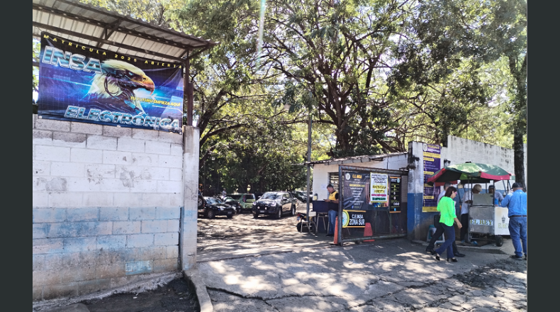 LPG/Óscar Reyes. El Centro Escolar INSA es el de mayor población estudiantil a nivel nacional.