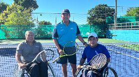 En El Salvador el Tenis adaptado o en silla de ruedas es una opción para personas con discapacidad que deseen explotar sus talentos a través del deporte. Foto: Tatiana Tolentino