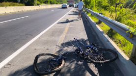 Ciclista fallece atropellado por un bus. Foto: LPG/ Alfredo Rodríguez.