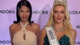 Sheynnis Palacios Miss Universo 2023 y Victoria Kjaer la actual Miss Universo se reunieron en Tailandia.