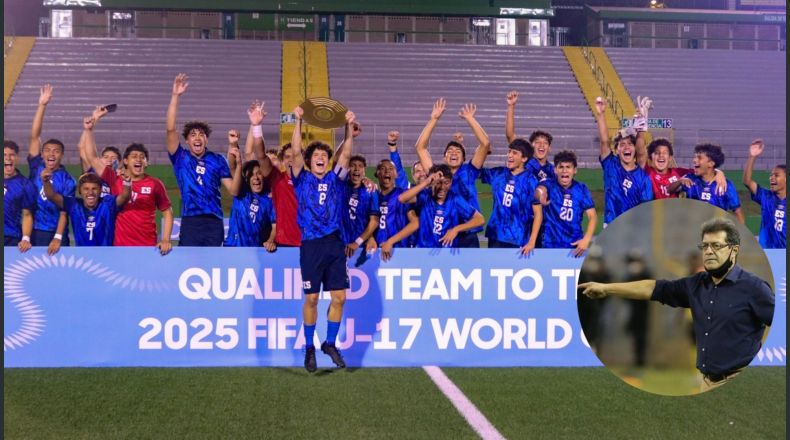 Hugo Pérez manda un mensaje a la sub-17 de El Salvador luego de que la Azulita ganara el boleto mundialista