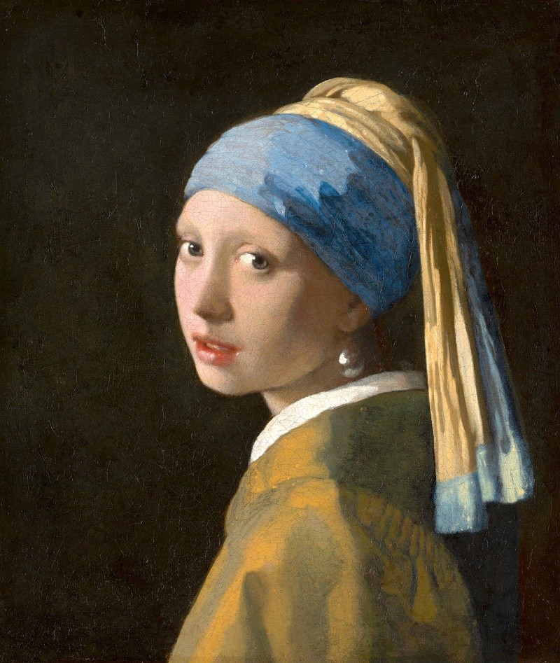 “La joven de la perla” (1665-1667) es una de las pinturas que resguarda el famoso museo. Foto: Museo Mauritshuis