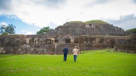 Parque arqueológico Tazumal. Foto: Ministerio de Cultura.