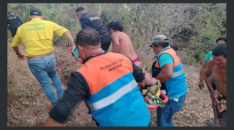 Foto LPG/Cortesía. La mujer fue trasladada a un hospital de la zona por la hipotermia y las lesiones sufridas, indicaron.