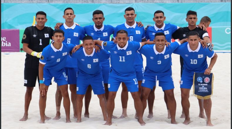 El Salvador derrotó a Costa Rica en el inicio de la eliminatoria al Mundial de fútbol playa