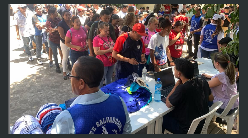 Foto LPG/Cortesía. La primera fase de selección se realizó este miércoles en el distrito de Conchagua,  La Unión.