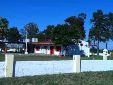 La “Escuela Albergue Conrado Nalé Roxlo N° 1211”, de Gato Colorado, casi 500 kilómetros al noroeste de la ciudad de Santa Fe, cerca del límite con Chaco y Santiago del Estero. Redes sociales.