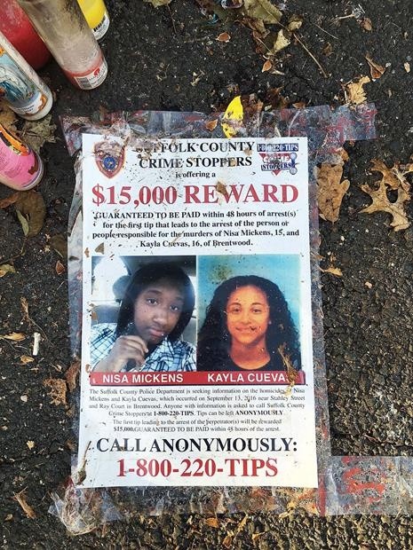 Estudiantes.  Nisa Mickens y Kayla Cueva son otras dos víctimas de los pandilleros en Brentwood, un suburbio de Nueva York. Las chicas fueron asesinadas y mutiladas.