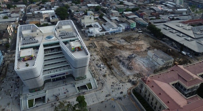 Demoliciones en el Centro Histórico.