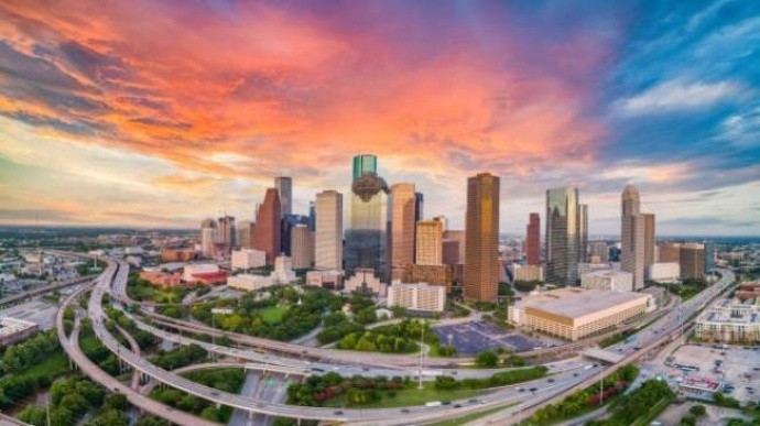 Houston, Texas es uno de los destinos de moda para 2025.  Foto: Istock