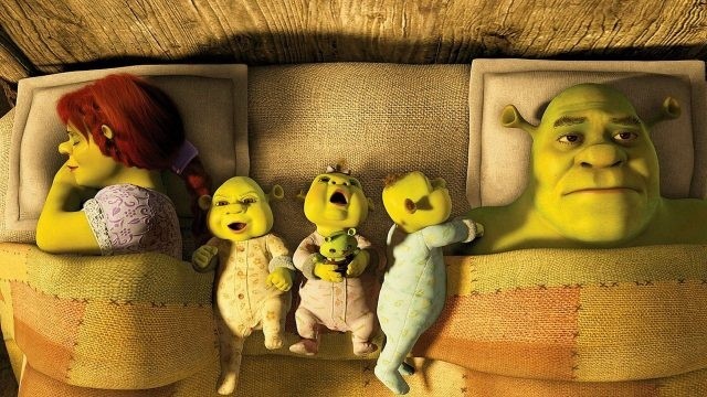  Los trillizos de Sherk y Fiona también son conocidos como los ogritos trillizos.